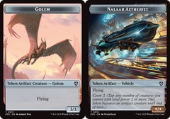 Golem (13) // Nalaar Aetherjet (16) Token